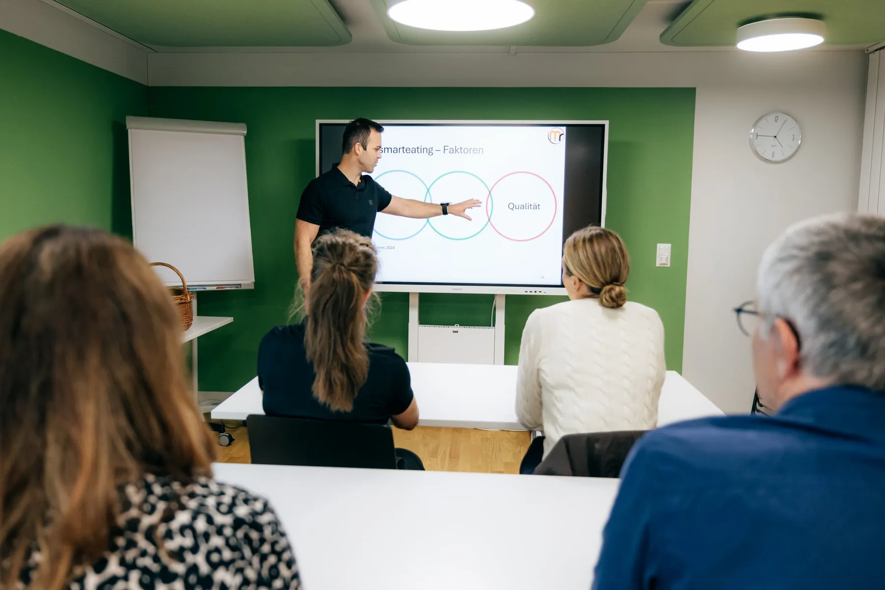 Martin Rinderer bei einem Seminar zur SmartEat-Methode